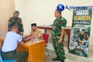 Koramil 06/Tigaraksa Gelar Pemeriksaan Kesehatan Gratis bagi Warga