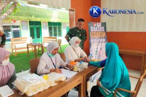Danramil Sepatan Pimpin Baksos Kesehatan Warga