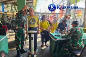 Bakti Kesehatan TNI Gratis untuk Warga Pondok Gede