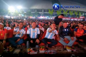 Dandim-Forkopimda Nobar Piala Dunia, Dongkrak Ekonomi UMKM