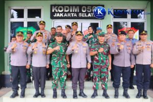 Dandim dan Kapolres Metro Jakarta Selatan Perkuat Sinergitas TNI-Polri
