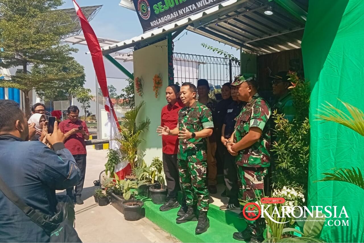 Dandim Tangerang beri sambutan saat peresmian Shelter Grab Kodim 0506