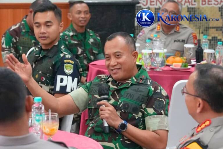 Danrem 052 Brigjen Faisal Rizal sampaikan sambutan sinergitas TNI-Polri