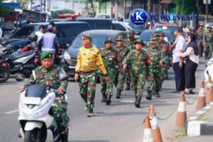 Kodim 0507/Bekasi Gelar Hanmars 10 Km, Uji Kesiapan Jasmani Prajurit