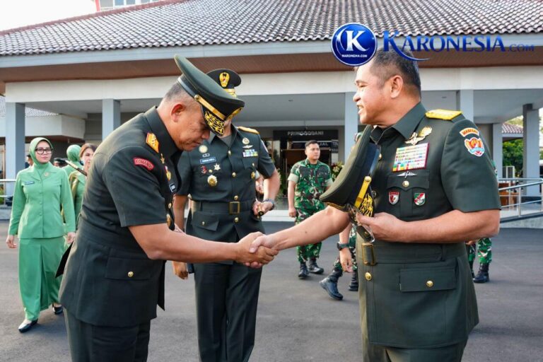 Kasad disambut Pangdam Diponegoro di Akmil