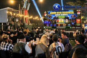 Kodim 0510/Tigaraksa Rangkul Warga Lewat Nobar Final Piala Dunia 2026