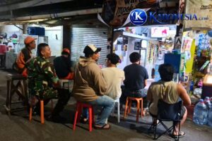 Kodim Jaksel Gelar Nobar Prancis vs Maroko, Eratkan Silaturahmi TNI dan Masyarakat