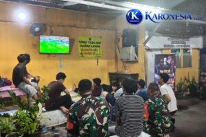 Kodim 0501/Jakarta Pusat Gelar Nobar Semifinal Piala Dunia 2026 Serentak