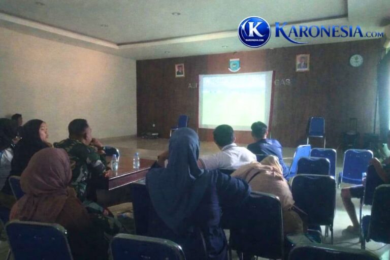 Koramil 05/Ciputat nobar Piala Dunia bersama warga