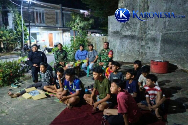 Koramil 06/Cibodas gelar nobar Piala Dunia