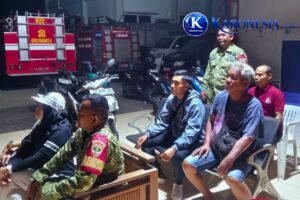 Koramil Serpong Gelar Nobar Piala Dunia Bersama Warga