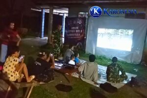 Koramil Panongan Gelar Nobar Piala Dunia 2026 untuk Perkuat Silaturahmi Warga