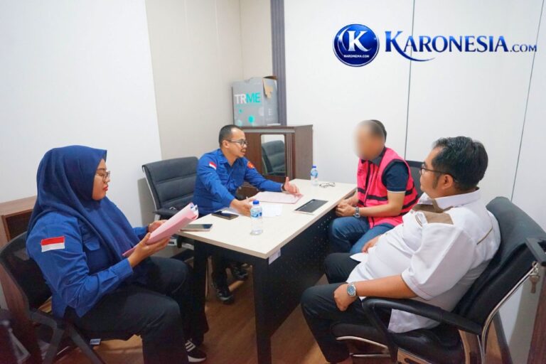 Tersangka korupsi tambang PT AKT diperiksa tim jaksa penyidik