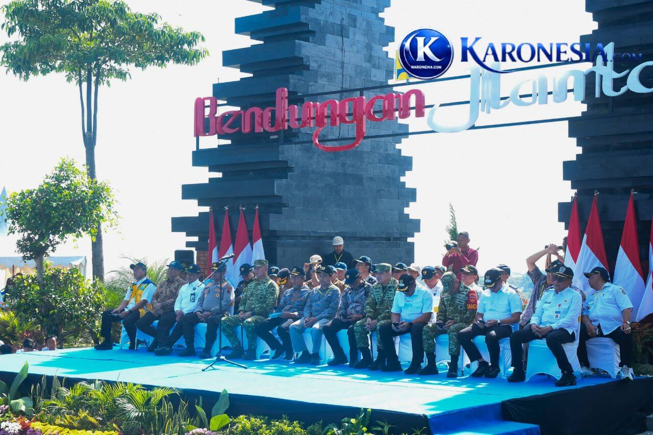 Pejabat hadiri peresmian Bendungan Jlantah Karanganyar