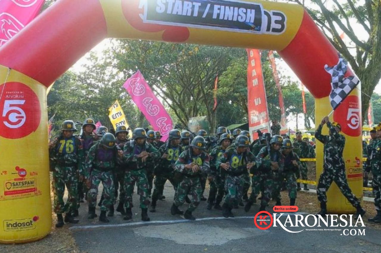 Prajurit Kodam IV/Diponegoro berlaga dalam Lomba Pleton Tangkas