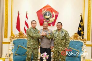 Kapolda dan Pangdam bertemu Pangkormar di Jakarta