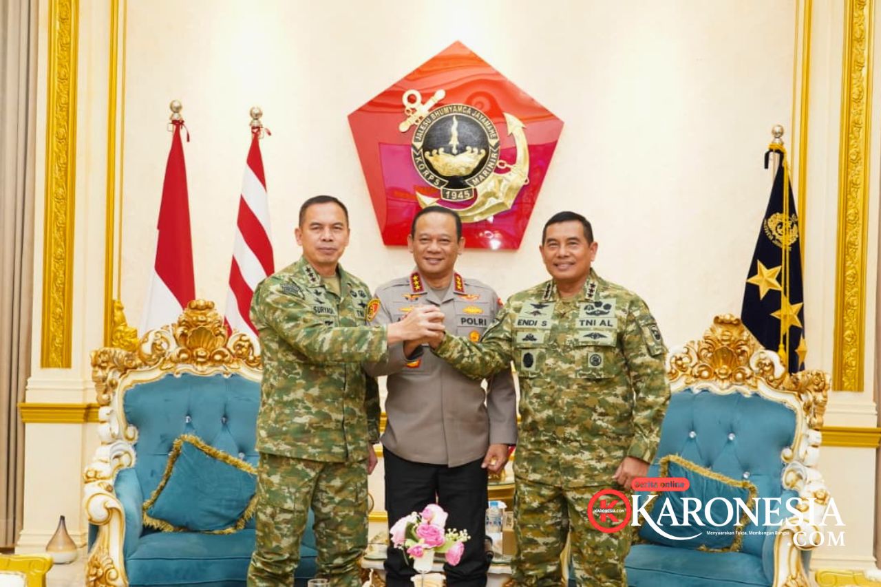 Kapolda dan Pangdam bertemu Pangkormar di Jakarta