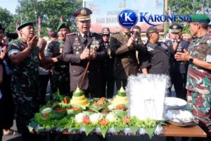 Sinergi TNI-Polri Menguat di HUT Bhayangkara Bekasi