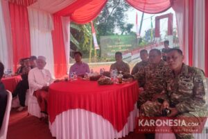 Peresmian Jembatan Garuda di Kresek, Tangerang dihadiri jajaran TNI dan tokoh masyarakat