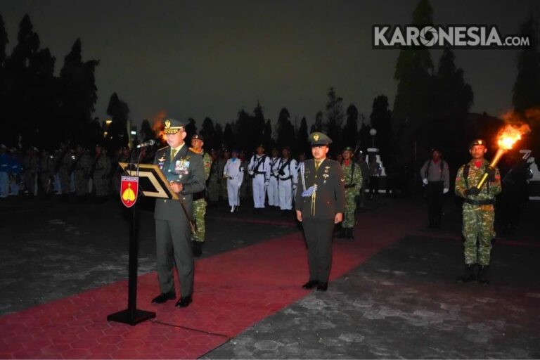 Pangdam IV/Diponegoro memimpin AKRS HUT RI ke-81 di TMP Giri Tunggal Semarang