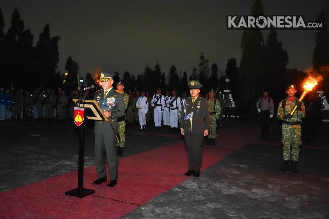 Pangdam IV/Diponegoro memimpin AKRS HUT RI ke-81 di TMP Giri Tunggal Semarang