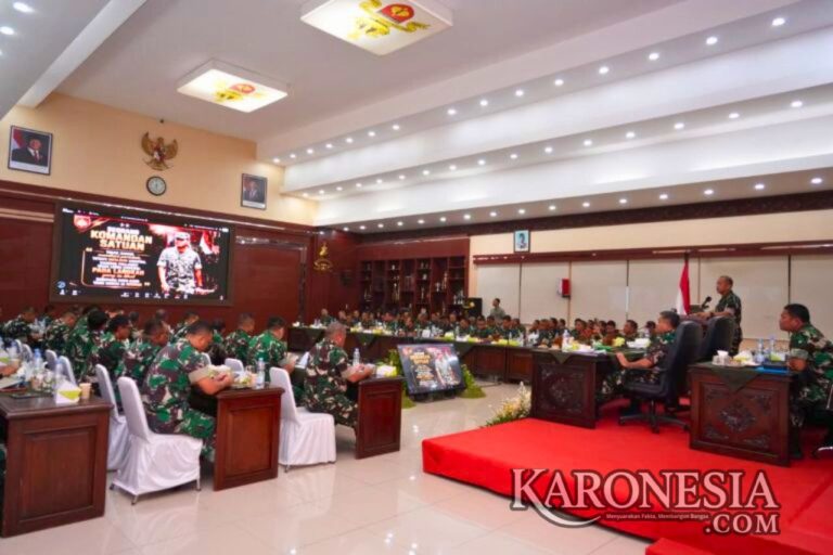 Pangdam IV/Diponegoro pimpin rapat evaluasi Progjagar di Aula Makodam