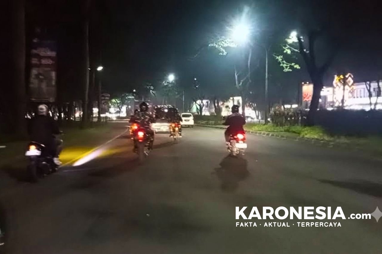 Patroli malam TNI-Polri di Citra Raya Boulevard Panongan