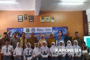 Babinsa Cireundeu hadiri penilaian Lomba Sekolah Sehat SMAN 8 Tangsel