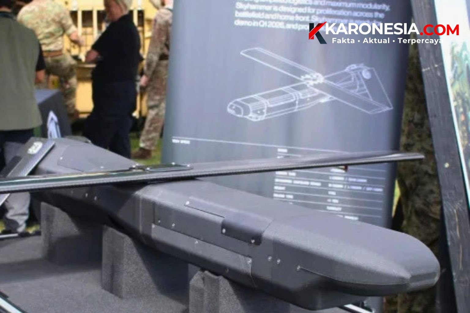 Sistem rudal pencegat anti-drone Skyhammer buatan Inggris yang dijajaki Jepang untuk pertahanan udara murah