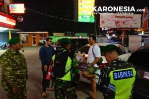 Patroli malam 3 Pilar di titik rawan keamanan Jati Asih, Kota Bekasi 