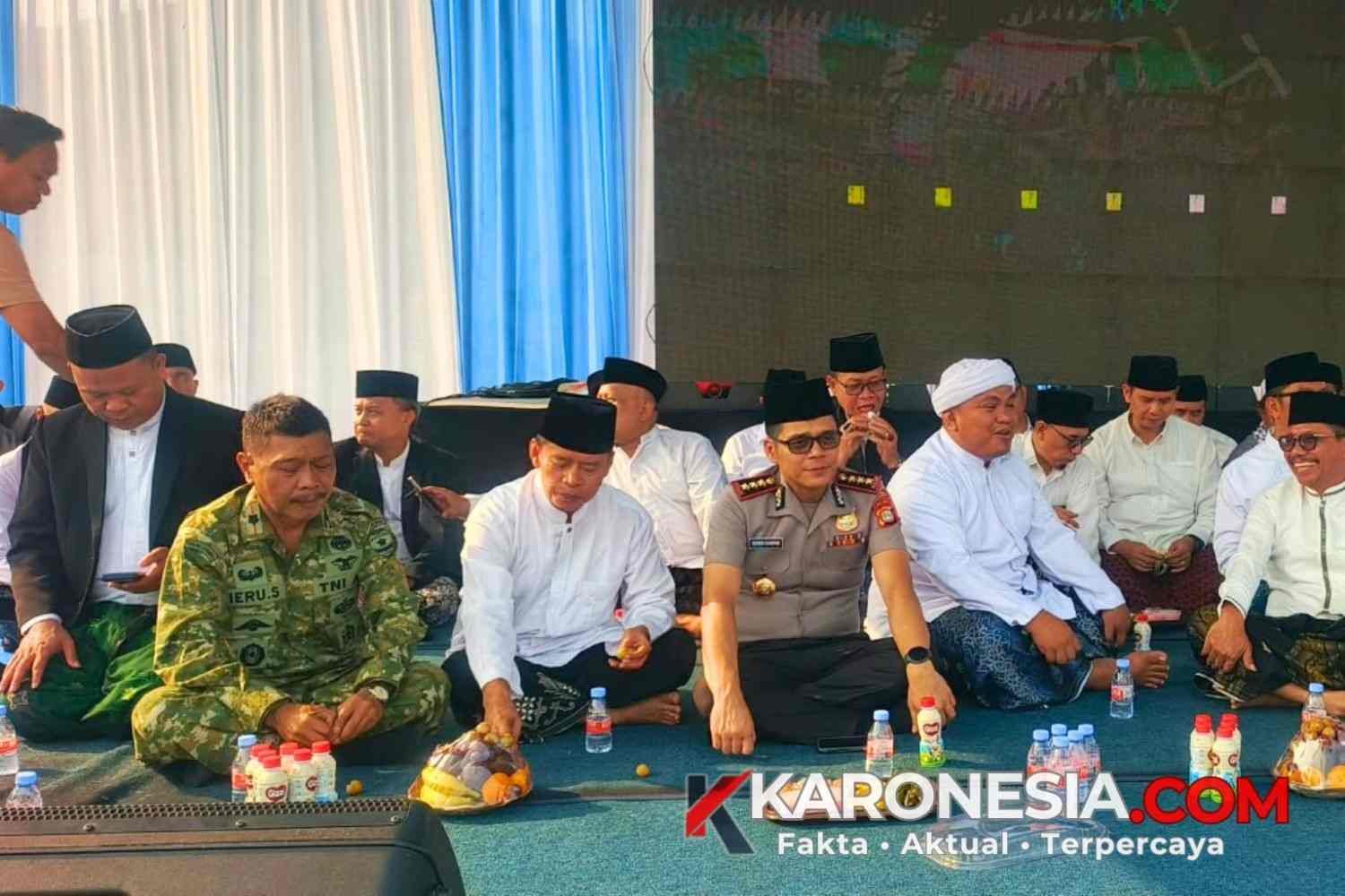 Danramil 01 Tangerang Mayor Inf Heru Santoso menghadiri Peringatan Hari Santri Nasional 2026 di Puspemkot Tangerang