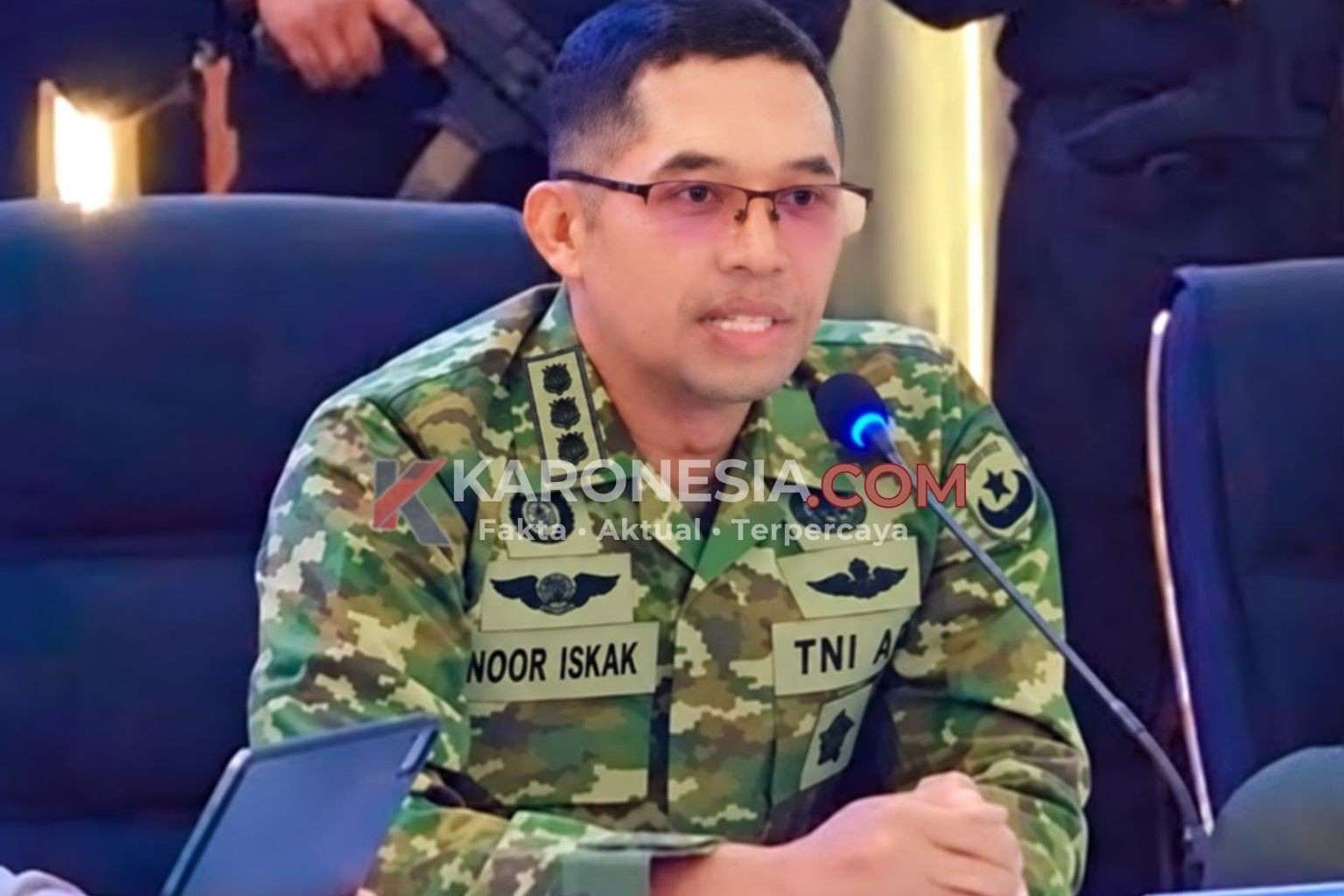 Kapendam Jaya Kolonel Inf Noor Iskak memberikan penjelasan