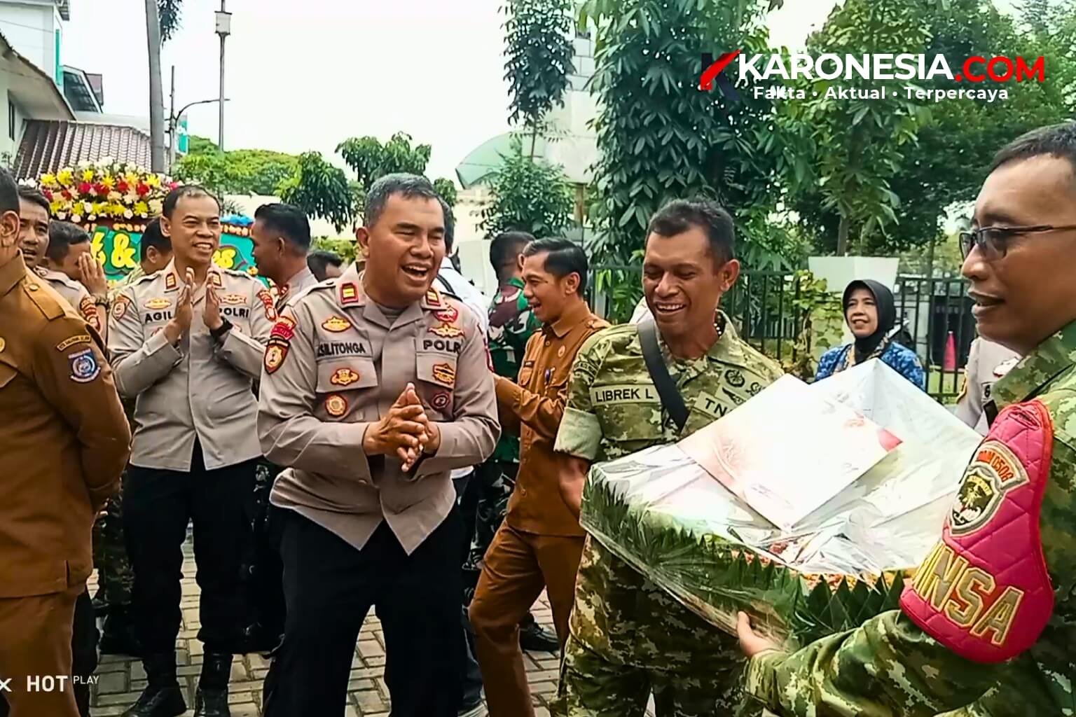 TNI-Polri dan Camat Bersinergi di HUT TNI ke-81
